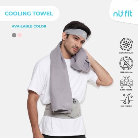 NU FIT - Handuk Olahraga - Handuk Muka -Handuk Lari - Handuk Gym - Handuk Microfiber Quick Dry Travelling Outdoor - Microfiber Towel Handuk Olahraga - Handuk Sport - Handuk Portable Jumbo Murah